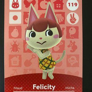 Authentic Felicity #119 Animal Crossing Amiibo
